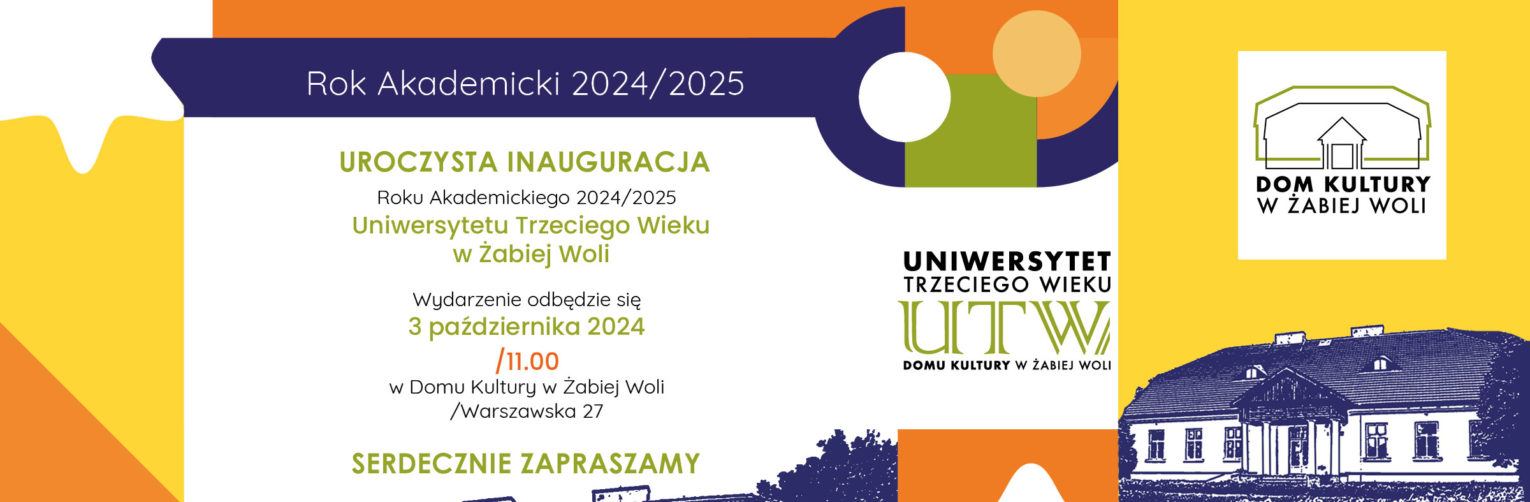 INAUGURACJA Roku Akademickiego 2024/2025 UTW