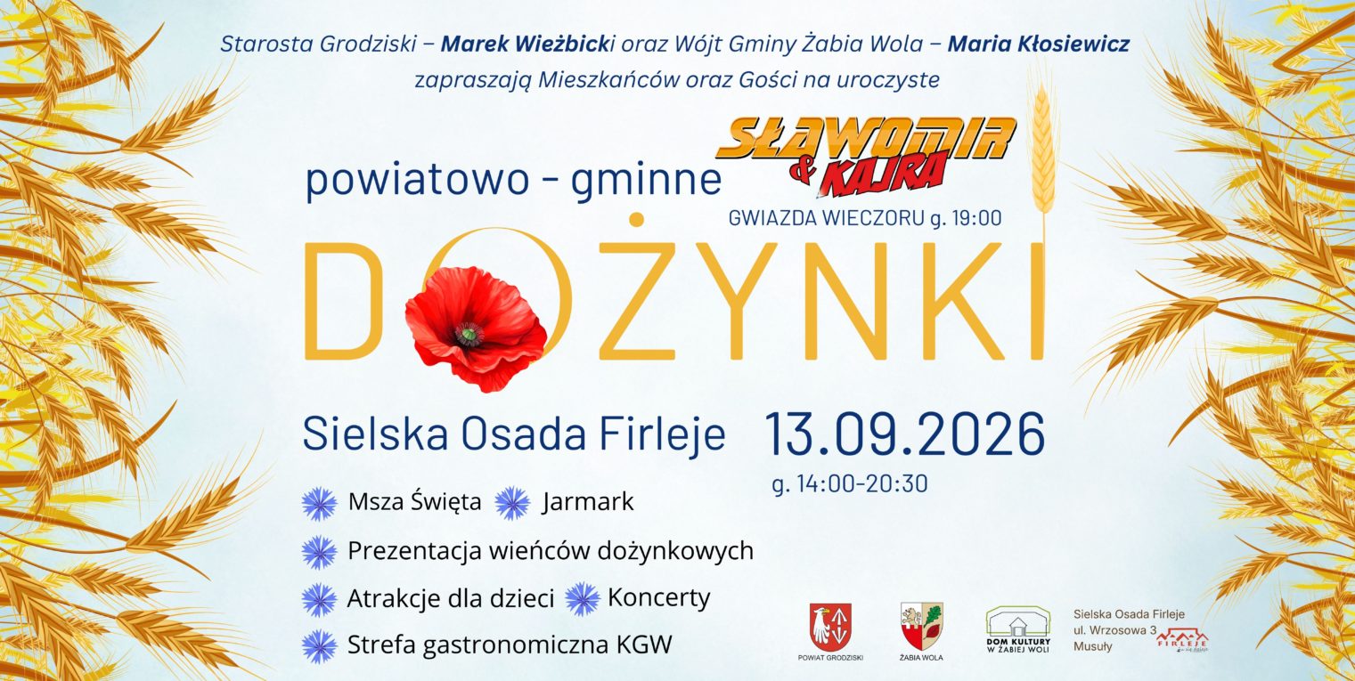 Dożynki - baner do akceptacji